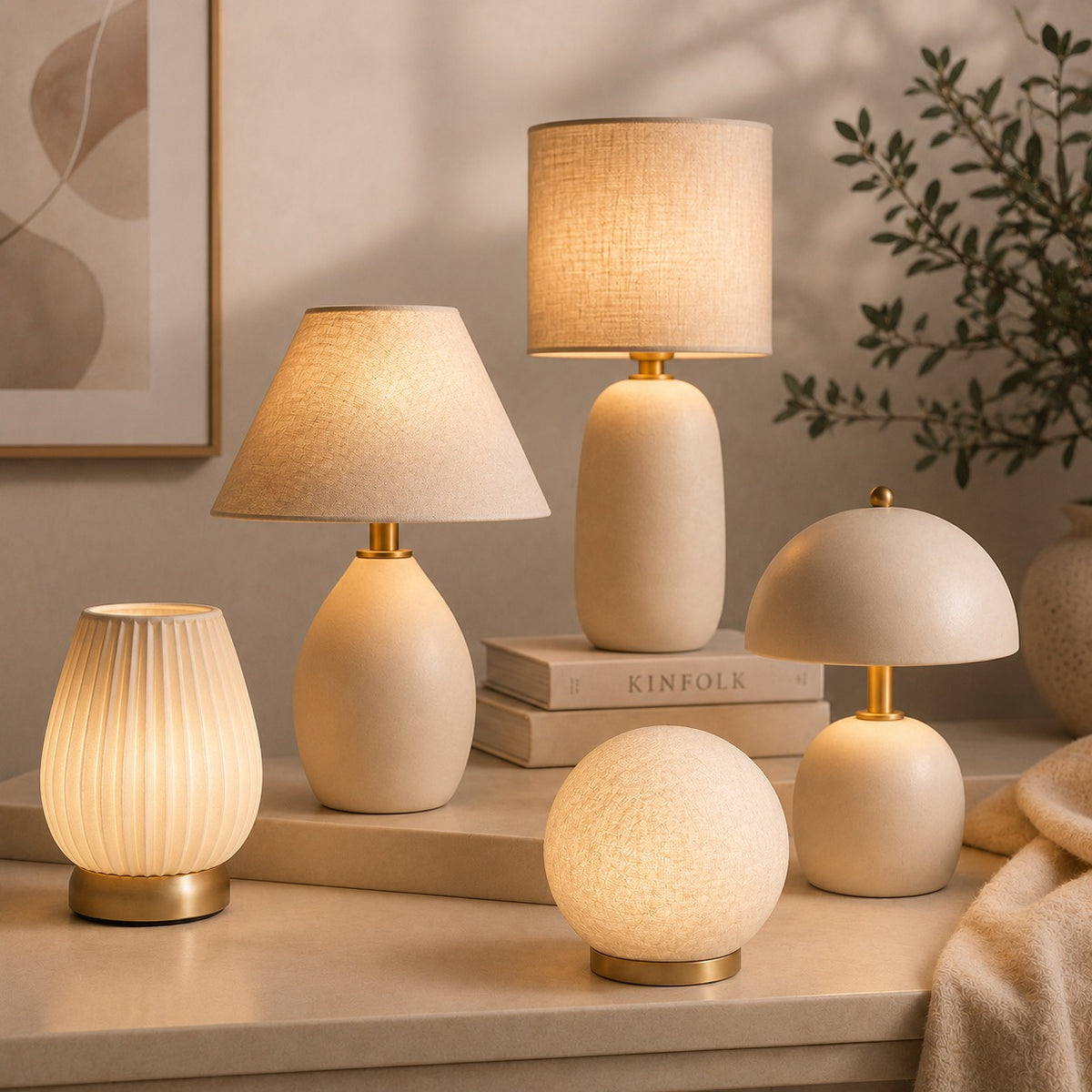 Modern LED Table Lamp Collection – Minimalist Warm Glow