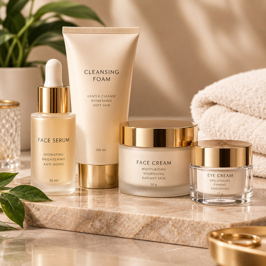 Ruhan Hub™ Luxury Glow Skincare Essentials Set